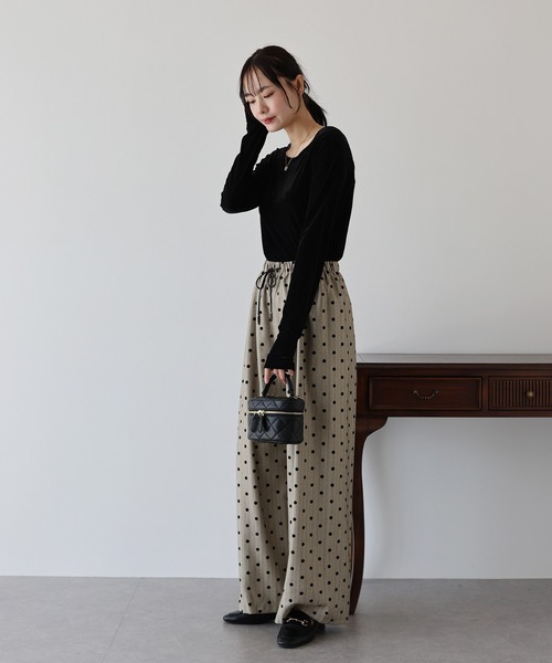 「BLUEEAST」 イージーパンツ MEDIUM グレー レディース_画像8