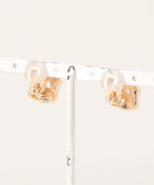 「TIMELESS&THREE」 イヤリング（両耳用） FREE ホワイト レディース_画像2