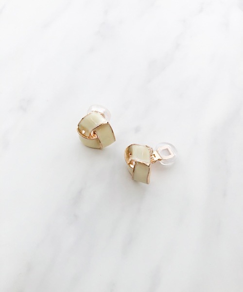 「TIMELESS&THREE」 イヤリング（両耳用） FREE ホワイト レディース_画像5