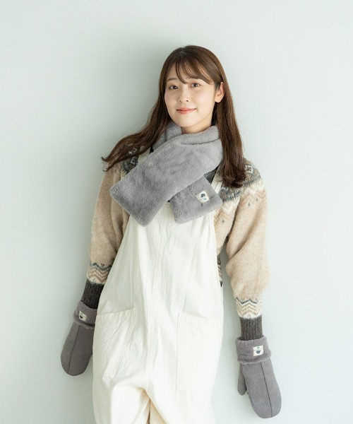 新品未使用★タグ付き★Harrods ハロッズ　レッキスマフラー★ファーストール SCANDINAVIAN FOREST（スカンジナビアンフォレスト） マフラー