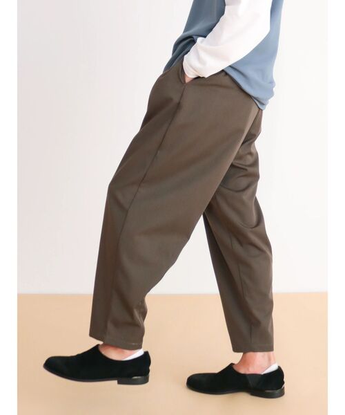 「CRAFT STANDARD BOUTIQUE」 イージーパンツ FREE アイボリー メンズ_画像4