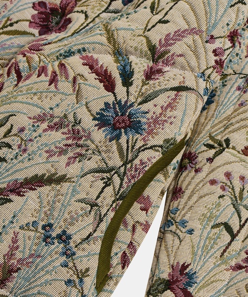 「LAVENHAM」 ノーカラージャケット 8 ブラウン レディース_画像8