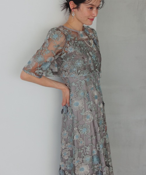 「Dorry Doll」 半袖ワンピース MEDIUM ピンク レディースの画像