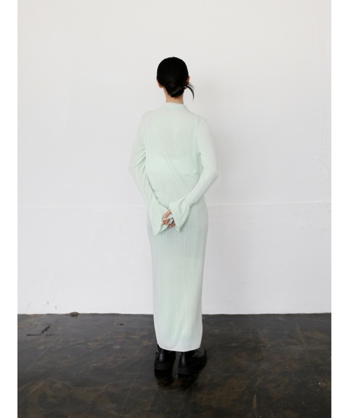 「Katrin TOKYO」 ニットワンピース X-SMALL アイボリー レディース_画像2