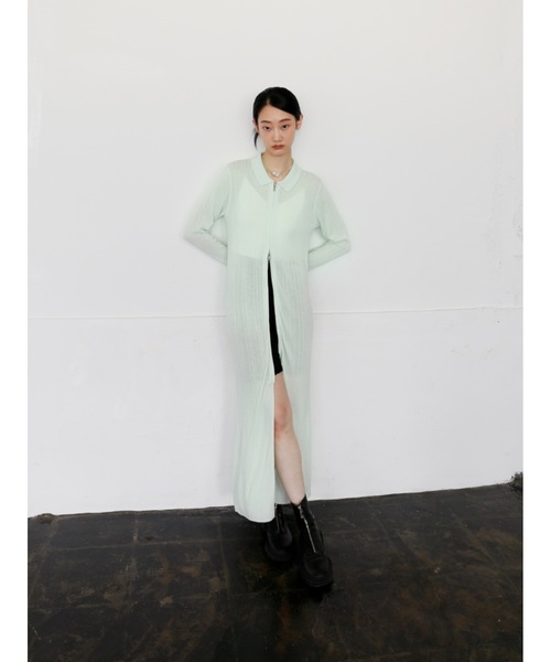 「Katrin TOKYO」 ニットワンピース X-SMALL アイボリー レディース_画像5