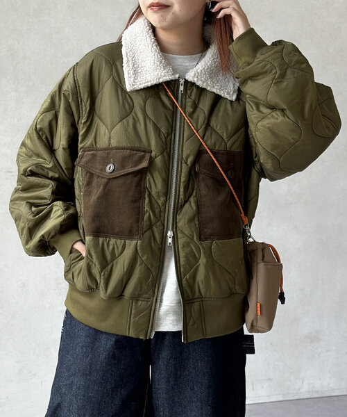 CPCM（シーピーシーエム） ブルゾン MEDIUM カーキ メンズ : ZOZOTOWN