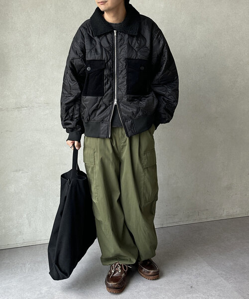 CPCM（シーピーシーエム） ブルゾン MEDIUM カーキ メンズ : ZOZOTOWN