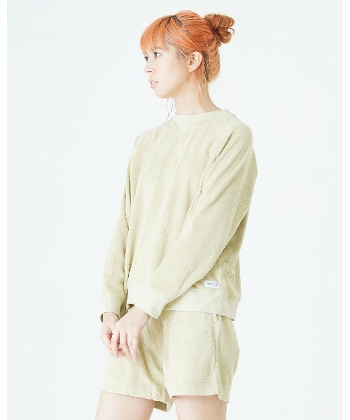 「BANKS」 長袖カットソー SMALL ライトグリーン レディース_画像3