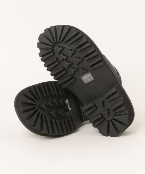 「CHARLES & KEITH」 フラットサンダル 25cm ブラック レディース_画像2