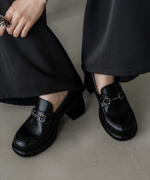 「HARE」 シューズ LARGE ブラック レディース_画像4