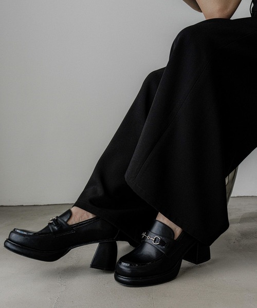 「HARE」 シューズ LARGE ブラック レディース_画像6