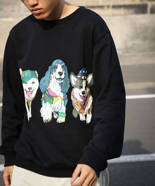 「ZIP FIVE」 「COURO」スウェットカットソー LARGE オートミール レディース_画像5