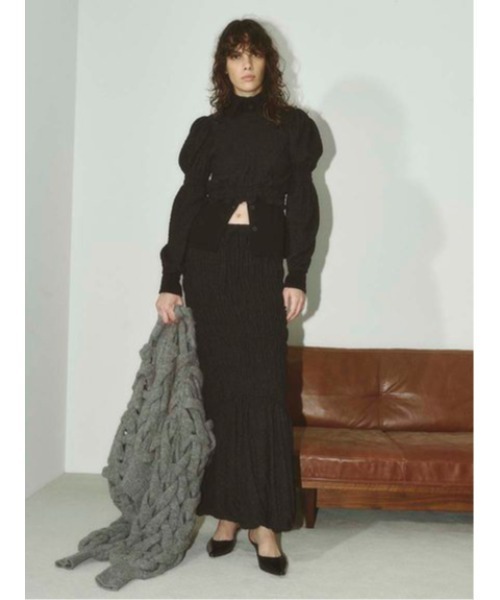 styling/（スタイリング） ロングスカート 0 ブラック レディース