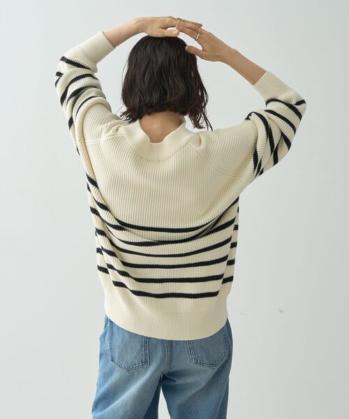 「AMERICAN HOLIC」 長袖ニット L ブラック系その他4 レディース_画像6