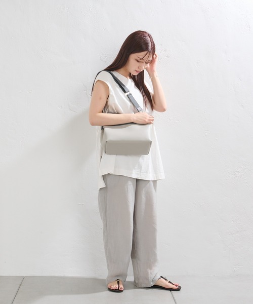 「cache cache」 「UN BILLION」2WAYバッグ フリー アイボリー レディース_画像5