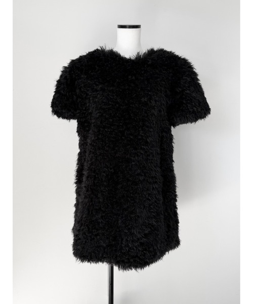 AMOMMA（アモマ） ドレス CANDY MINI FUR DRESS : ZOZOTOWN Yahoo!店