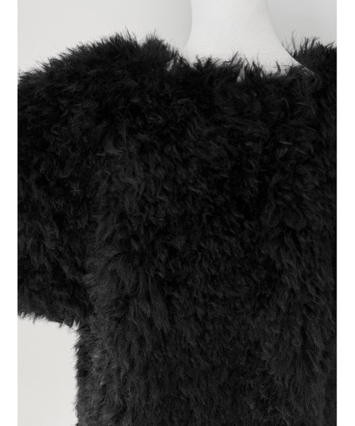 AMOMMA（アモマ） ドレス CANDY MINI FUR DRESS : ZOZOTOWN Yahoo!店