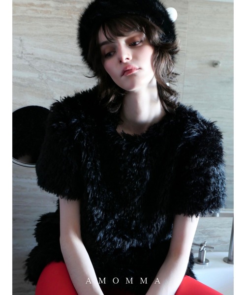 ドレス CANDY MINI FUR DRESS_8