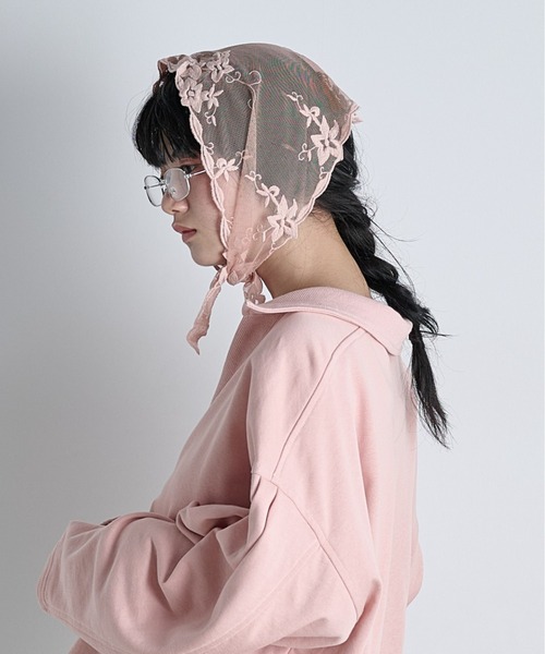 アンティークスカーフキャミソール♡ピンク ボンマックス スカーフ ピンク F BA9129-9-F 通販【フォレストウェイ】