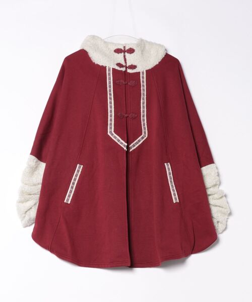 「チャイハネ」 「Amina」ジャケット FREE レッド レディース_画像4