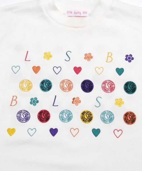「Little sunny bite」 半袖カットソー SMALL ブラック レディース_画像2