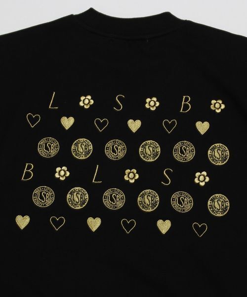 「Little sunny bite」 半袖カットソー SMALL ブラック レディース_画像3