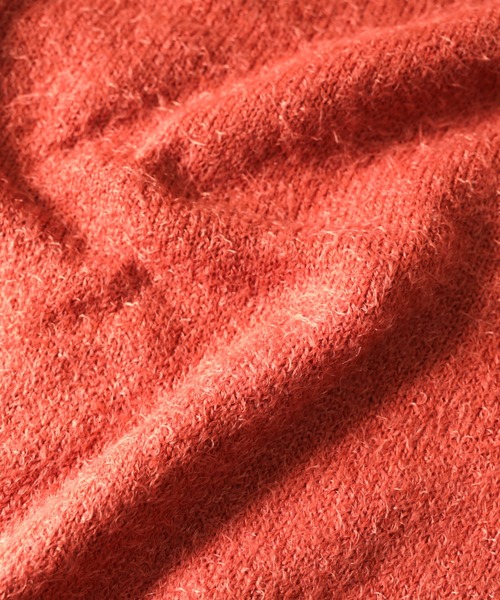 「NYLAUS」 「patina」ニットカーディガン L ブラック メンズ_画像9