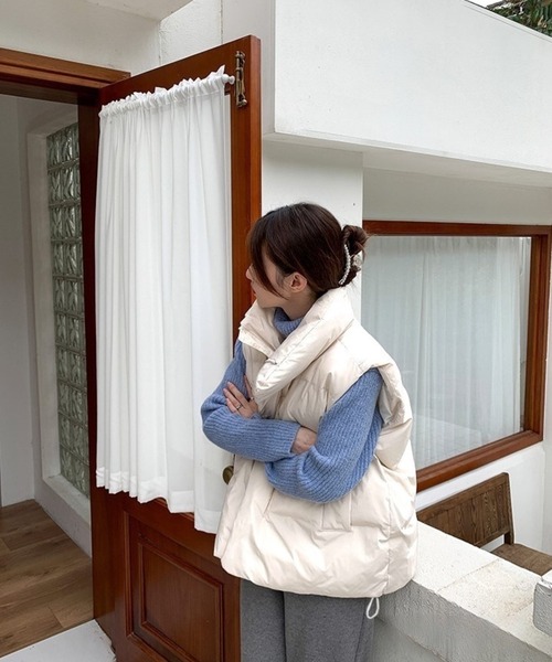 「Chaco closet」 ベスト FREE ブラック レディース_画像3