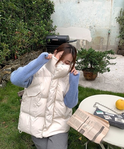 「Chaco closet」 ベスト FREE ブラック レディース_画像4