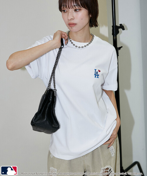 PUBLUX（パブリュクス） uvカット tシャツ 「機能性素材」別注MLB