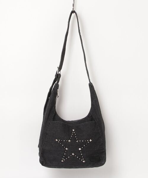 「X-girl」 ショルダーバッグ ONE SIZE ブラック レディース_画像2