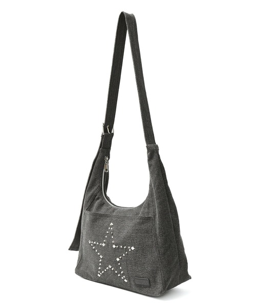 「X-girl」 ショルダーバッグ ONE SIZE ブラック レディース_画像3