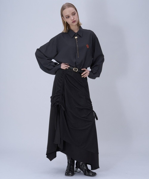 HARE（ハレ） スカート ギャザー2WAYスリットスカート(HARE