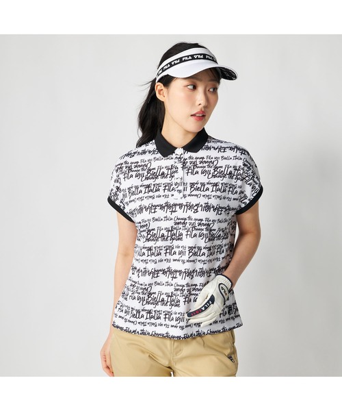 FILA GOLF ポロシャツ ポロ フィラゴルフ ゴルフウェア 吸汗速乾 接触