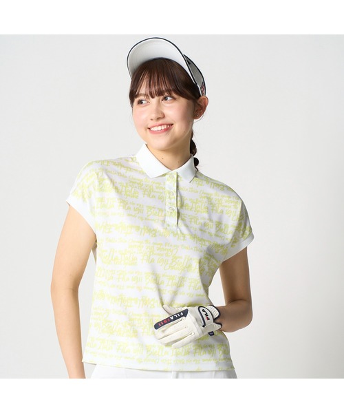 FILA GOLF ポロシャツ ポロ フィラゴルフ ゴルフウェア 吸汗速乾 接触