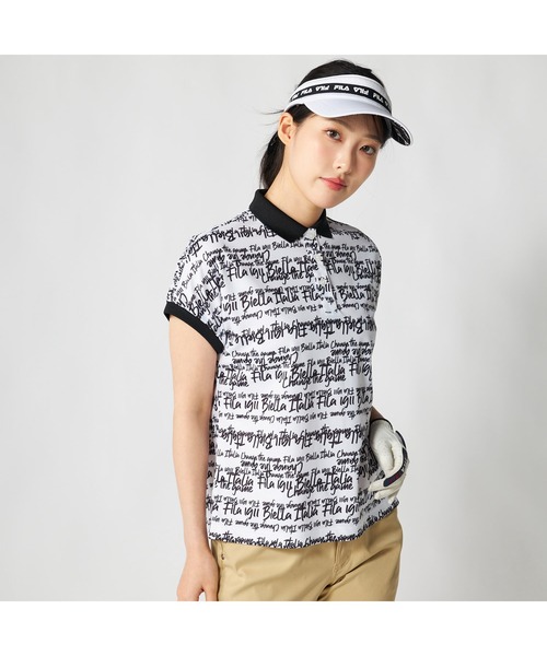 FILA GOLF ポロシャツ ポロ フィラゴルフ ゴルフウェア 吸汗速乾 接触