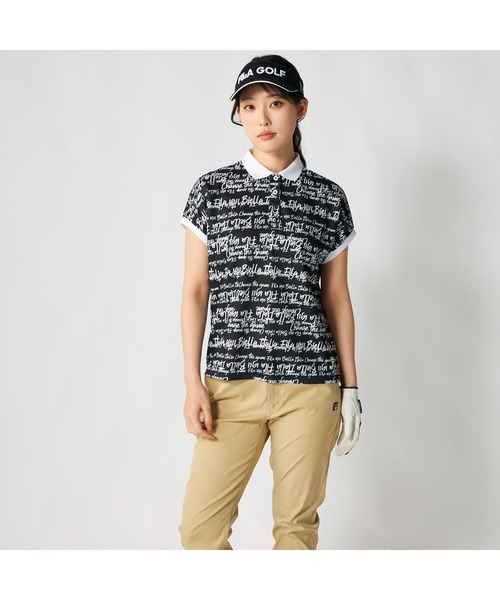 FILA GOLF ポロシャツ ポロ フィラゴルフ ゴルフウェア 吸汗速乾 接触
