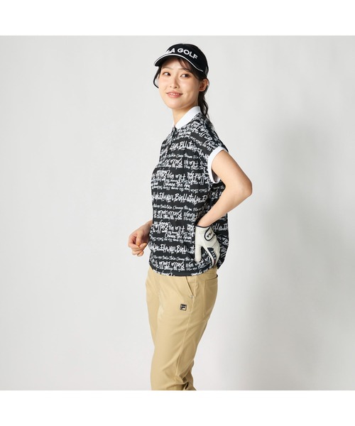 FILA GOLF ポロシャツ ポロ フィラゴルフ ゴルフウェア 吸汗速乾 接触