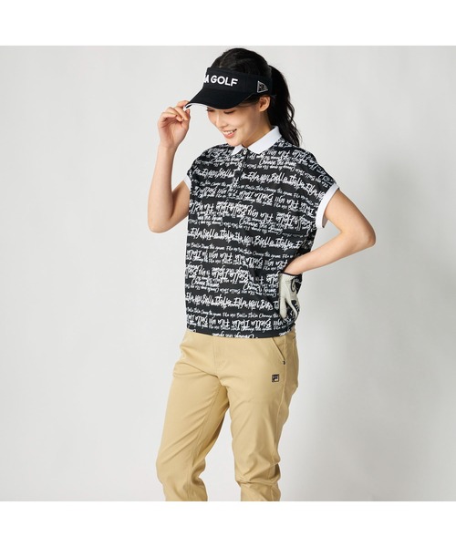 FILA GOLF ポロシャツ ポロ フィラゴルフ ゴルフウェア 吸汗速乾 接触