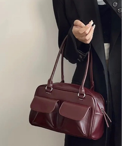 「BARELY BLUE」 トートバッグ FREE シルバー レディース_画像5