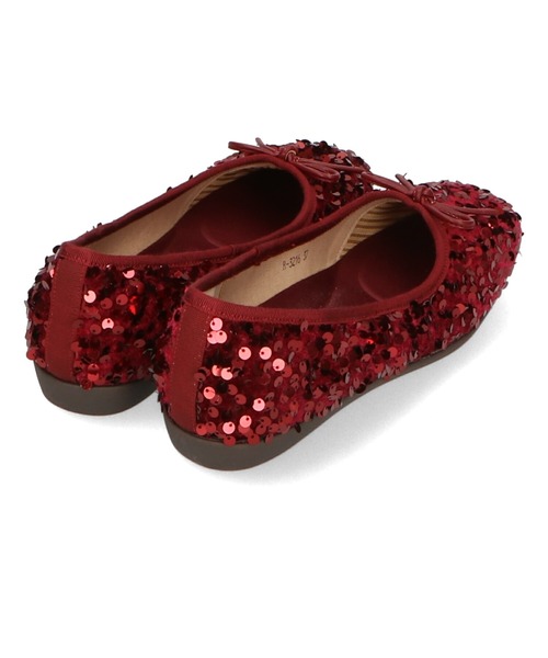 「ORiental TRaffic」 バレエシューズ 40 シルバー レディース_画像3