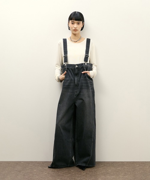 ADAM ET ROPE'（アダムエロペ） サロペット オーバーオール