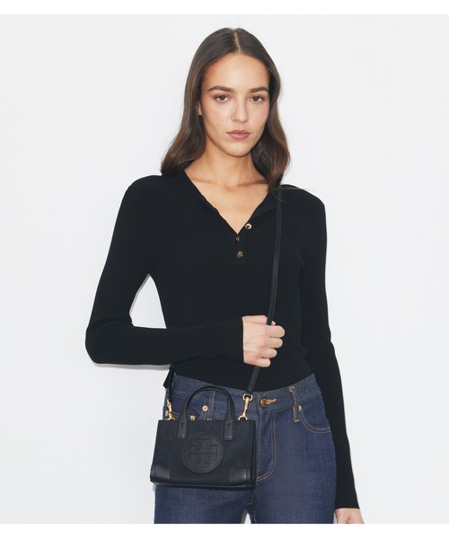 「TORY BURCH」 2WAYバッグ ONE SIZE ブラック レディースの画像