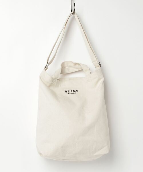 「BEAMS HEART」 2WAYバッグ FREE オフホワイト メンズ_画像2