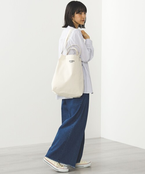 「BEAMS HEART」 2WAYバッグ FREE オフホワイト メンズ_画像9