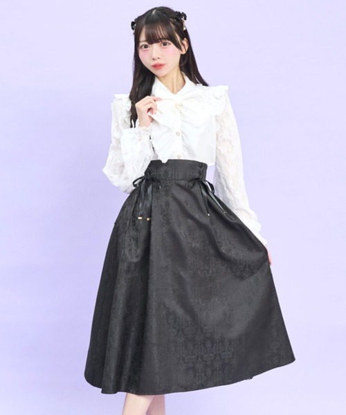 【専用】bless n°7 XUNSOLVED ミディ丈 スカート Secret Honey（シークレットハニー） スカート バッスルミディスカート
