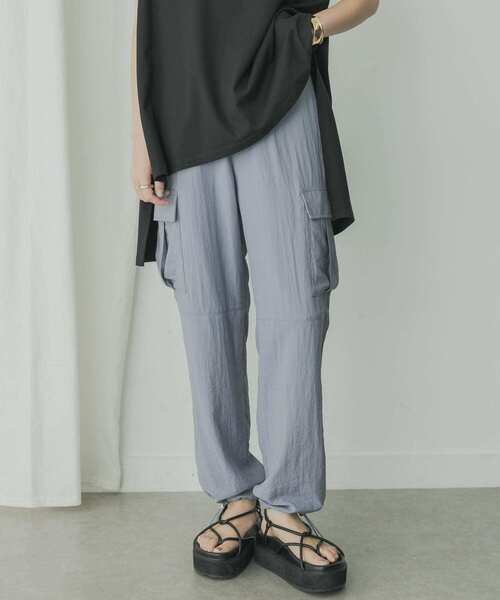 「KBF+」 カーゴパンツ ONE パープル系その他 レディース_画像6