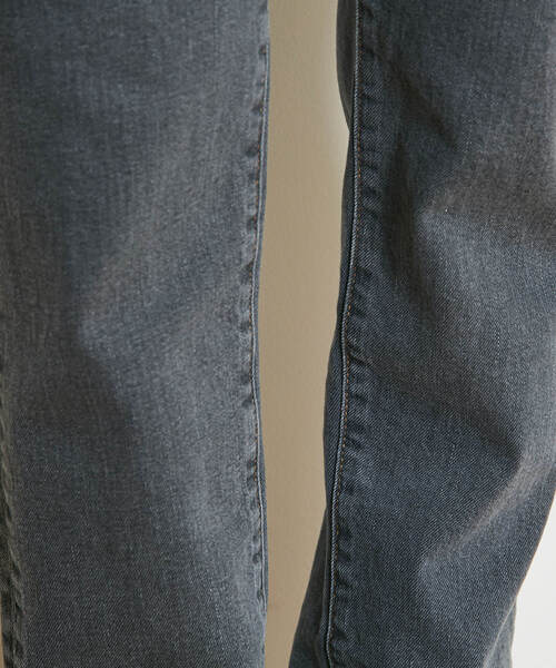 「THE SHINZONE」 デニムパンツ 36 グレー レディース_画像3