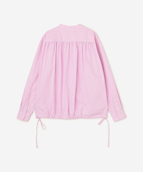 MARNI ピンク 長袖ブラウス ドローストリング付き nicolson&nicolson ブラウス シャツ nicholson ＆ nicholson | 「別注