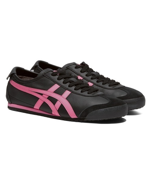 「Onitsuka Tiger」 ローカットスニーカー 27 ブラック×ブラック レディースの画像